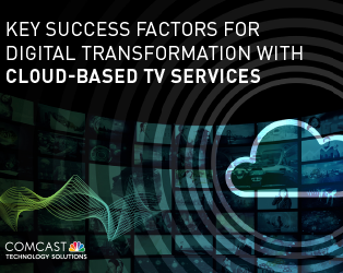 Key Success Factors for Digital Transformation with Cloud-Based TV Services