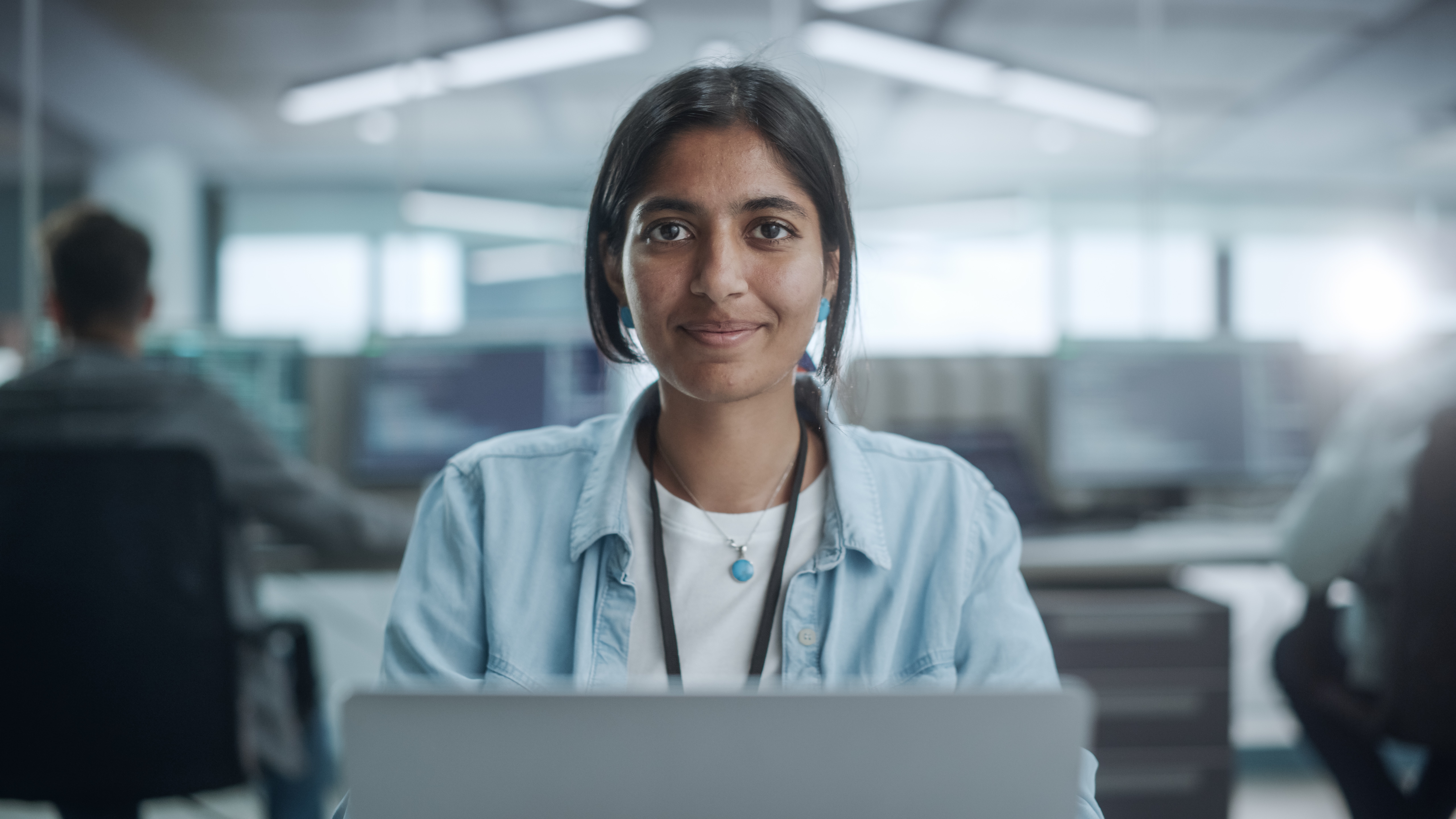 Woman on laptop