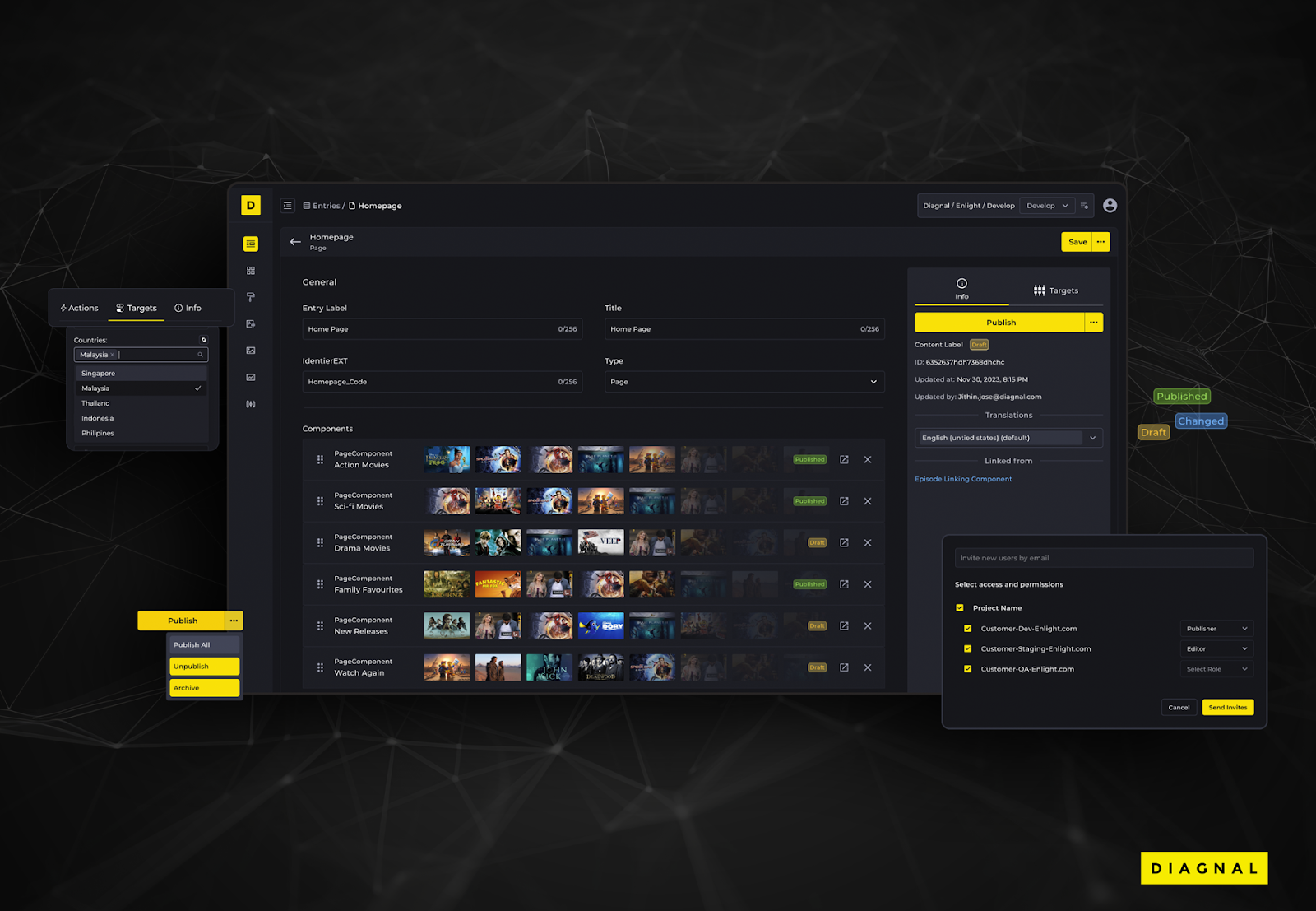 Diagnal App Manager