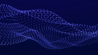 abstract purple wave dots