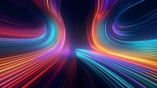 abstract colorful lights