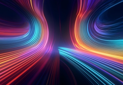 abstract colorful lights