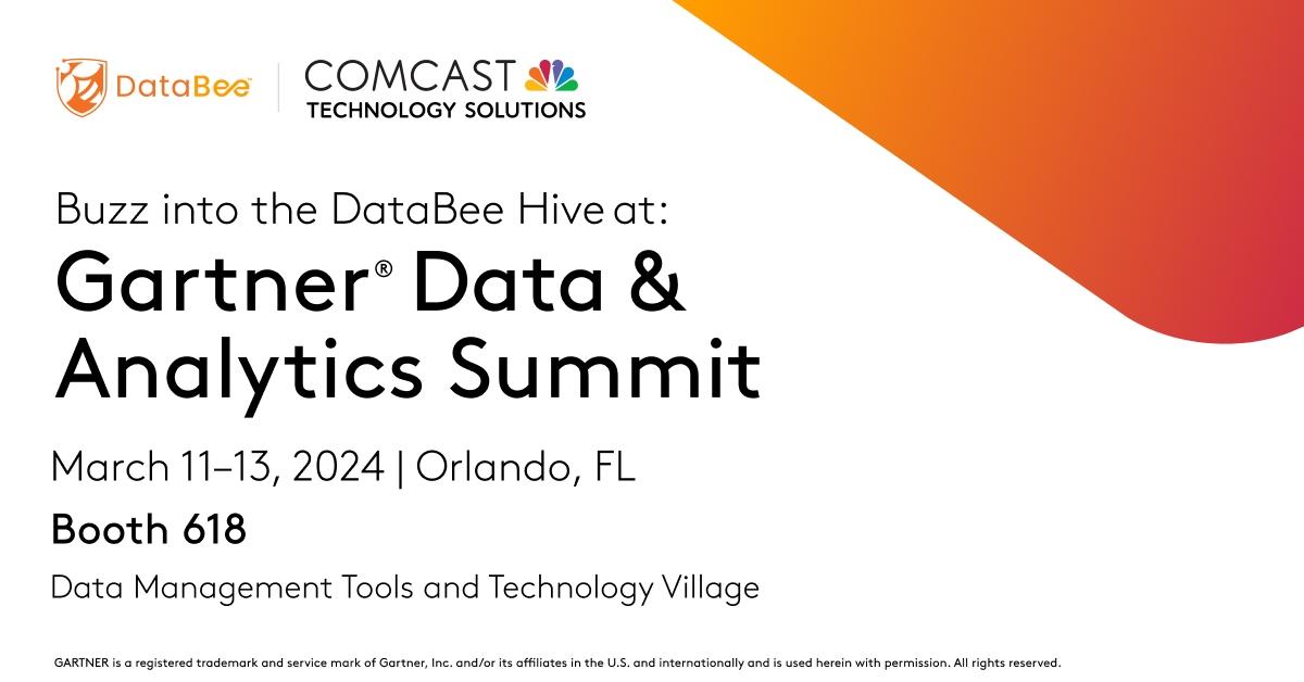 The DataBee Hive hits Orlando for the 2024 Gartner® Data & Analytics