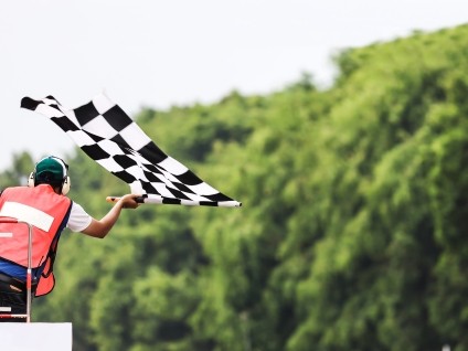 sports checkered flag