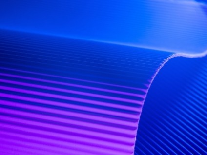 abstract purple and blue waves